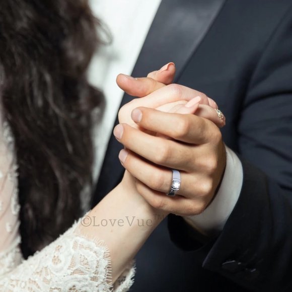 Certified 1ct. t.w. Moissanite Diamond Solitaire Unisex Engagement Ring VVS1 - Picture 3 of 16